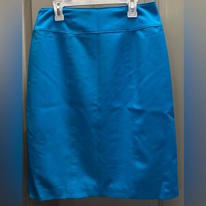 Worthington Size 6 Blue Skirt EUC